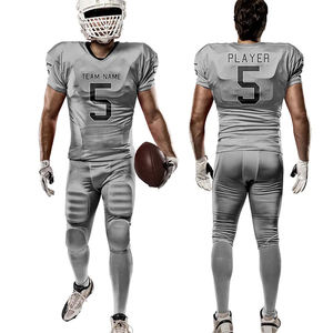 Ensemble d'uniformes de football américain à sublimation personnalisée, vêtements de l'équipe durables, pantalons en jersey, coussinets intégrés, options de taille supérieure, vente en gros - Product Image 6