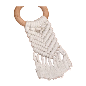 Different Design Macrame Napkin Ring Wedding Hand Made Napkin Holder Table Decoration Accessories - Product Image 1