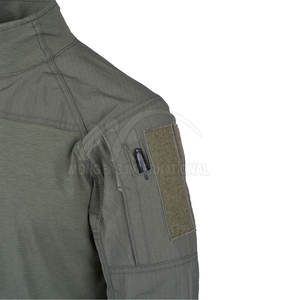 เสื้อเชิ้ตผู้ชายแบบยุทธวิธี ผ้าถักโพลีเอสเตอร์/คอตตอน ระบายอากาศ แห้งเร็ว สำหรับฝึกซ้อม ขายส่ง MOQ ต่ำ - Product Image 5