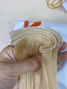 Enius-extensiones de cabello humano liso para mujer, pelo liso sin procesar, venta al por mayor - Product Image 5