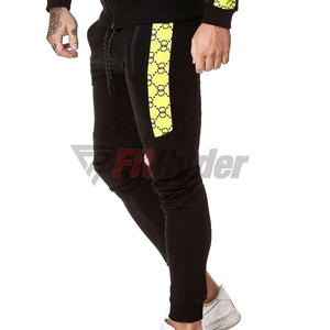 Trajes Deportivos de Invierno para Hombre, OEM, Personalizados, de Poliéster, Secado Rápido, Resistentes al Viento, Transpirables, con Sudadera y Pantalones Deportivos - Product Image 4