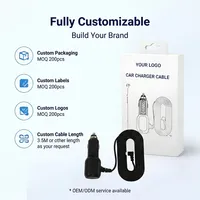 Kit de Cable Cargador Universal para Auto, Módulo Reductor de Voltaje DC12V 24V a 5V, Cable de 3.5M, Conexión Plug and Play para Cargar Cualquier Cámara para Auto, Teléfono o Tableta