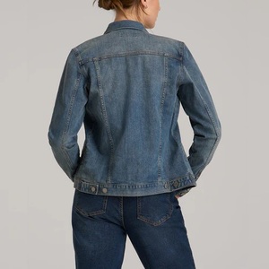 Nueva Llegada, Chaqueta Vaquera Casual para Mujer, Estilo Motociclista, Reversible, Sostenible, Moda de Invierno, Hecha en Bangladesh - Product Image 5