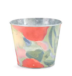 Macetas nórdicas hechas a mano con estampado de Metal, tema Floral, productos de alta demanda, maceta moderna para decoración del hogar y el jardín en interiores - Product Image 2