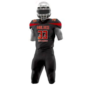 Uniforme de football sublimé pour jeunes Ensemble d'uniformes de football américain au design classique personnalisé Jersey et pantalon - Product Image 1