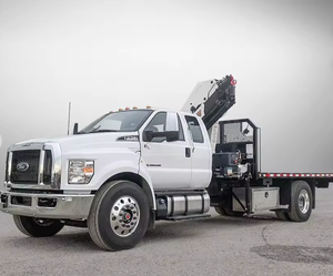 Camión de Plataforma Ford F-750 Usado Certificado Limpio 2021 - 330HP LHD/RHD Envío Mundial - Product Image 1