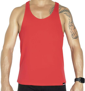 <b>Men's</b> Gym <b>Singlet</b> Stringer Muscle Fit Tank Tops Fitness Spandex <b>Men</b> Gym Tank Top <b>Singlets</b> - Product Image 1