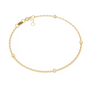 Fabulous 18K <b>Gold</b> Lab Grown Diamond Bracelet & <b>Bangle</b> - Product Image 2