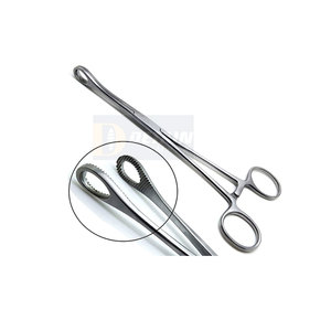 Hemostats and Clamps Dressing and <b>Sponge</b> Forceps Foerster <b>Sponge</b> Holding Forceps Straight & Curved Serrated Stainless Steel - Product Image 4