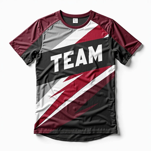 Maillots de basket-ball de football de softball de pêche sublimés personnalisés pour hommes col rond 100% respirant coupe douce sensation de confort - Product Image 6