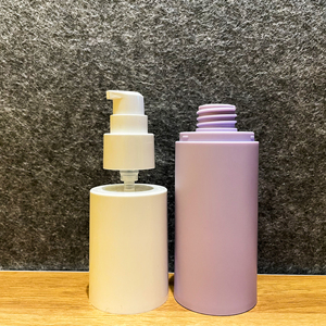 Tái chế pcr sinh thái thân thiện PP chai 15ml 30ml 50ml <span class=keywords><strong>100ml</strong></span> 120ml thiết kế mới sang trọng màu trắng tím PP không có không khí chai cho kem đánh răng - Product Image 3