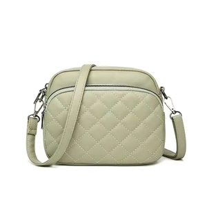 Bolsos bandolera para mujer al por mayor, bolso pequeño de cuero suave y sencillo para mujer, modelo 2026, mini bolso de hombro diagonal con fragancia. - Product Image 4