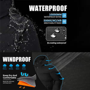 Vestes pour hommes de couleur noire unie les plus exigeantes Veste athlétique Performance Doudoune avec tissu extensible Veste respirante pour hommes - Product Image 4