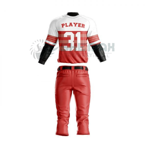 Uniforme completo de béisbol ideal para deportes de equipo ofrece construcción de tela de primera calidad para mayor durabilidad y desgaste duradero a la venta - Product Image 5