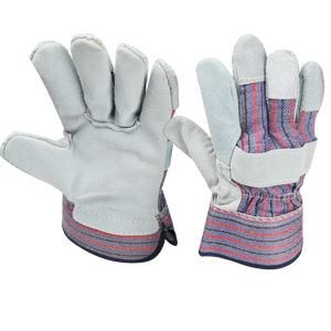 Guantes de Cuero Vacuno al por Mayor, Guantes de Seguridad Laboral con Colores Personalizados para Protección de Manos - Product Image 5