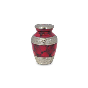 Mini urnes souvenir blanches et argentées d'excellente qualité, lueur douce, pour animaux de compagnie, pour animaux de compagnie et humains. - Product Image 2