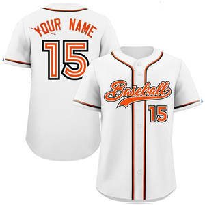 Jersey de béisbol personalizado con tela y detalles de materiales MOQ bajo Envío mundial Precio directo de fábrica Ajuste perfecto para equipos - Product Image 5