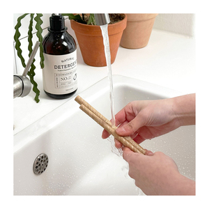 BELLESOME Paille en tissu en bois écologique 10X210mm Matériaux en papier innovants Pailles jetables les plus vendues - Product Image 3