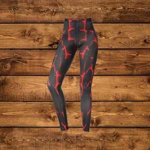 ชุดออกกำลังกายผู้หญิงคุณภาพสูง กางเกงเลกกิ้งพิมพ์ลาย ออกแบบเองได้ พร้อมโลโก้สั่งทำ - Product Image 3