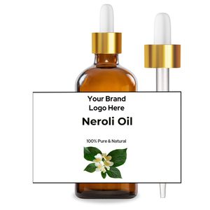 Aceite Esencial Puro de Salvia Neroli (Citrus Aurantium) de Primera Calidad, Marca Privada OEM, Suero Corporal de Romero para el Cuidado de la Salud y la Piel - Product Image 1