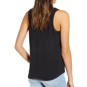 Ropa activa transpirable de secado rápido para mujer, camiseta sin mangas para gimnasio, ropa deportiva, camisetas sin mangas elegantes para mujer al mejor precio - Product Image 3