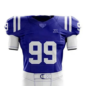 Uniforme de Fútbol Americano de Último Diseño y Alta Calidad para Adultos, Manga Corta, Transpirable, de Secado Rápido, Diseño Personalizado 100% - Product Image 3