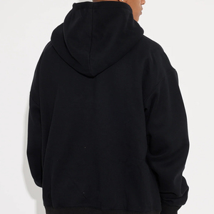 Fabricante pakistaní, venta al por mayor, sudaderas con capucha bordadas de chenilla, tela suave, logotipo personalizado, otoño, impermeable y transpirable para hombre - Product Image 6