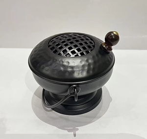 Quemador de incienso Bakhoor moderno de Metal de la mejor calidad de Color negro para decoración de sala de estar - Product Image 6