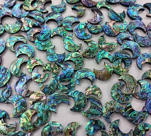 หอยเป๋าฮื้อเชลล์พระจันทร์เสี้ยว-หอยเป๋าฮื้อ,พลอยทรงหลวม500กรัมส่งออกจำนวนมากเปลือกหอยเป๋าฮื้อ - Product Image 1