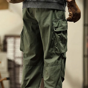 Pantalons rétro décontractés amples pour hommes Pantalons décontractés coupe ample Pantalons tactiques de jogging d'extérieur Pantalons de survêtement pour hommes - Product Image 6