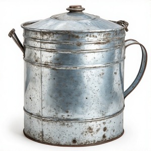 AntiqueVale foyer à bol profond avec piédestal en fer surélevé Rustic Free Metal Iron Warm Black Coated Garden Suppler - Product Image 4