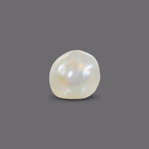 Perla de Basra de 2.44 Quilates, Perla Natural de Agua Dulce Suelta, Opciones de Color Blanco y Rosa para Joyería y Fabricación de Joyas, Tamaño 5-6mm - Product Image 1