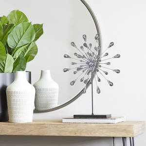 Dernière sculpture en métal design avec base en métal revêtu de noir pour la décoration de la maison et du bureau Design de qualité supérieure ornements attrayants - Product Image 3