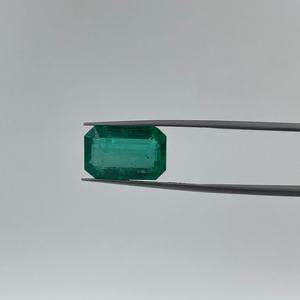 Esmeralda suelta de alta calidad para fabricación de joyas, corte octagonal Natural de ambian, 6,70 ct - Product Image 1