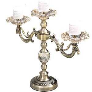 Vente chaude Look attrayant bougeoir Style européen bougeoir pour l'église fête de mariage intérieur maison - Product Image 5