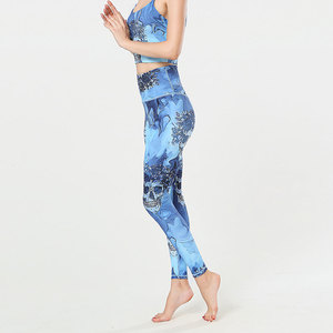 Haute qualité couleur unie taille haute sans couture Gym Fitness Leggings haute élastique respirant séchage rapide levage Yoga pantalon - Product Image 4