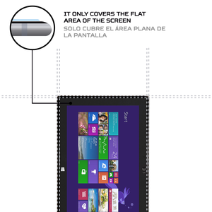 ฟิล์มกันรอย ANTISHOCK สำหรับแท็บเล็ตไมโครซอฟต์ เซอร์เฟซ 2 - Product Image 4