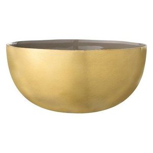 Bol de service décoratif en métal doré pour salade de fruits, grand bol mélangeur de luxe en acier inoxydable martelé pour la décoration nordique de la maison - Product Image 6