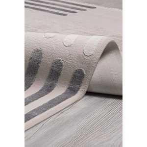 Alfombra Elkenz 7561 Moderna Blanca 100% Acrílica, Resistente y sin Desprendimiento para Dormitorio, Estudio o Área Infantil - Netline Home Depot's 7561 Moderna Blanca - Product Image 1