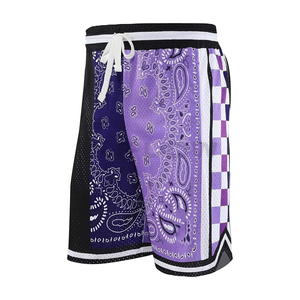 100% poliéster ropa activa estiramiento personalizado Dtg impresión poliéster 5 pulgadas en costura sublimación logotipo personalizado malla pantalones cortos atléticos - Product Image 3