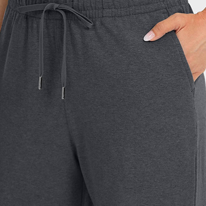 กางเกงออกกำลังกายสำหรับผู้หญิงสีพื้นระบายอากาศได้ดี - Product Image 6