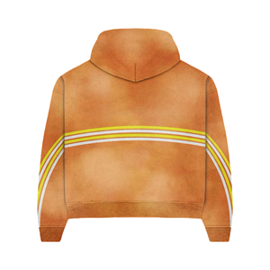 Ensemble sweat à capuche et pantalon de survêtement évasé pour hommes ensemble sweat à capuche imprimé en coton hiver survêtement délavé au soleil et à l'acide - Product Image 3