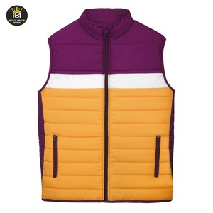 Vestes en duvet matelassé pour hommes d'hiver OEM de haute qualité personnalisées pour hommes Veste classique et confortable à broderie pour hommes - Product Image 5
