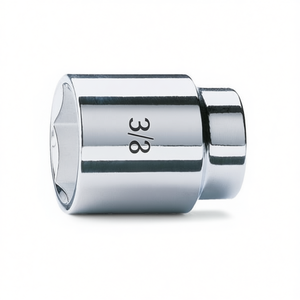 Chiavi a Bussola Esagonali e Quadrate Cromate da 3/8 Pollici con Attacco Femmina - Product Image 2