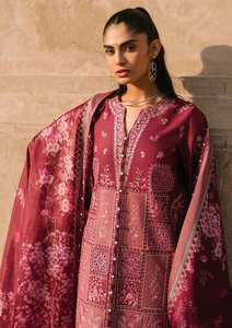 2025 nuevo diseño de calidad Premium Lawn Shalwar Kameez trajes personalizados para mujer ropa de fiesta vestido de mujer precio al por mayor - Product Image 5