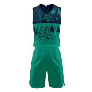 Uniformes de Voleibol con Cuello en V, Diseño Personalizado, Económicos, al por Mayor de Fábrica, Uniformes de Voleibol sin Mangas para Hombre con Estampado Personalizado - Product Image 2