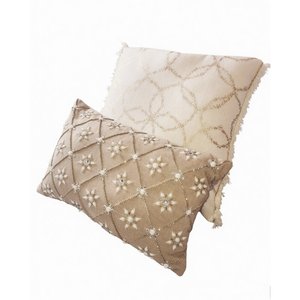 Floral Print Decorative <b>Throw</b> Pillow Soft Washable Fabric Square <b>Quilted</b> Zipper Closure for Home Sofa - Product Image 1
