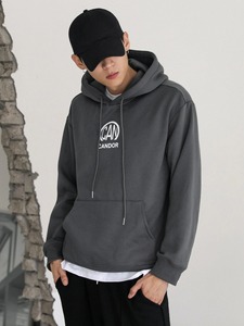 Sweat à capuche surdimensionné personnalisé pour hommes, pull en molleton de coton chaud pour l'hiver, sweat-shirt streetwear décontracté, vente en gros - Product Image 2