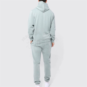Conjunto Deportivo Oversize de Invierno para Hombre, Estilo Casual y Relajado, Ropa Urbana a la Moda, 100% Algodón Ligero, Personalizable - Product Image 2