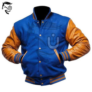 "Chaquetas universitarias de moda | Chaquetas de béisbol de lana y cuero para ropa de calle de moda" POR UNBRIDLEDS INDUSTRY - Product Image 6